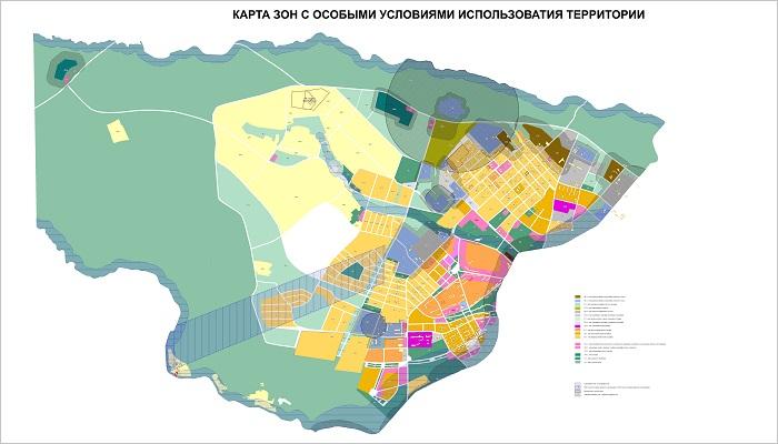 Карта градостроительного зонирования карта зоуит